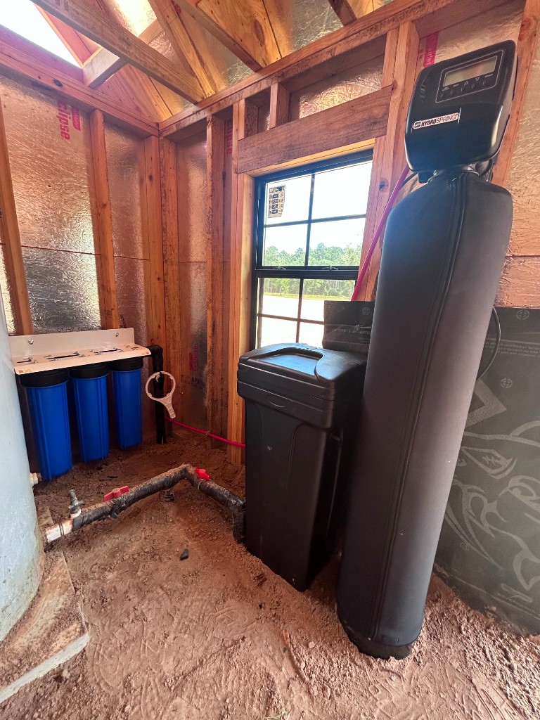 Softener and pre-filter combo, new construction