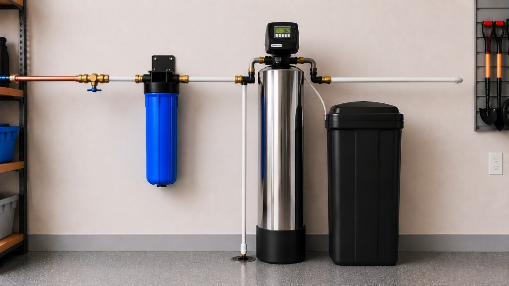 Pre-Filter + Softener + FREE RO