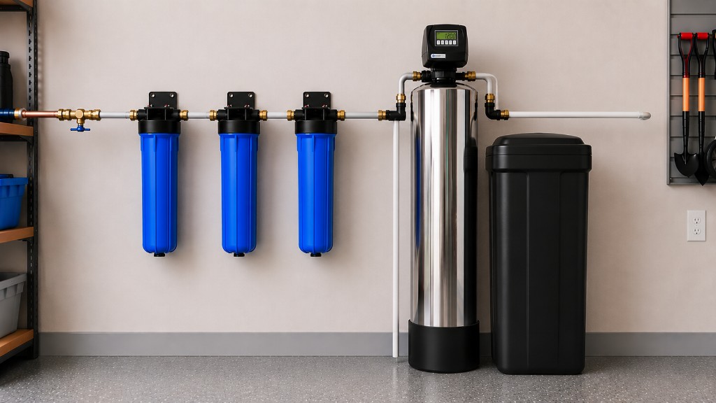 3-Stage Pre-Filter + Softener + FREE RO