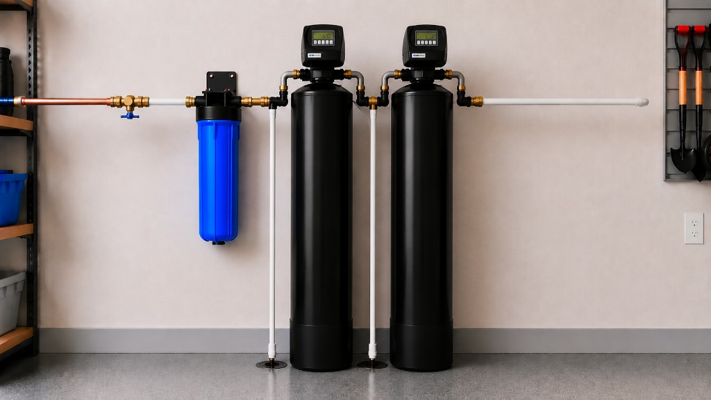 Salt Free Conditioner with Catalytic Carbon Tank